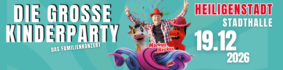 Die große Kinderparty – Markus Becker